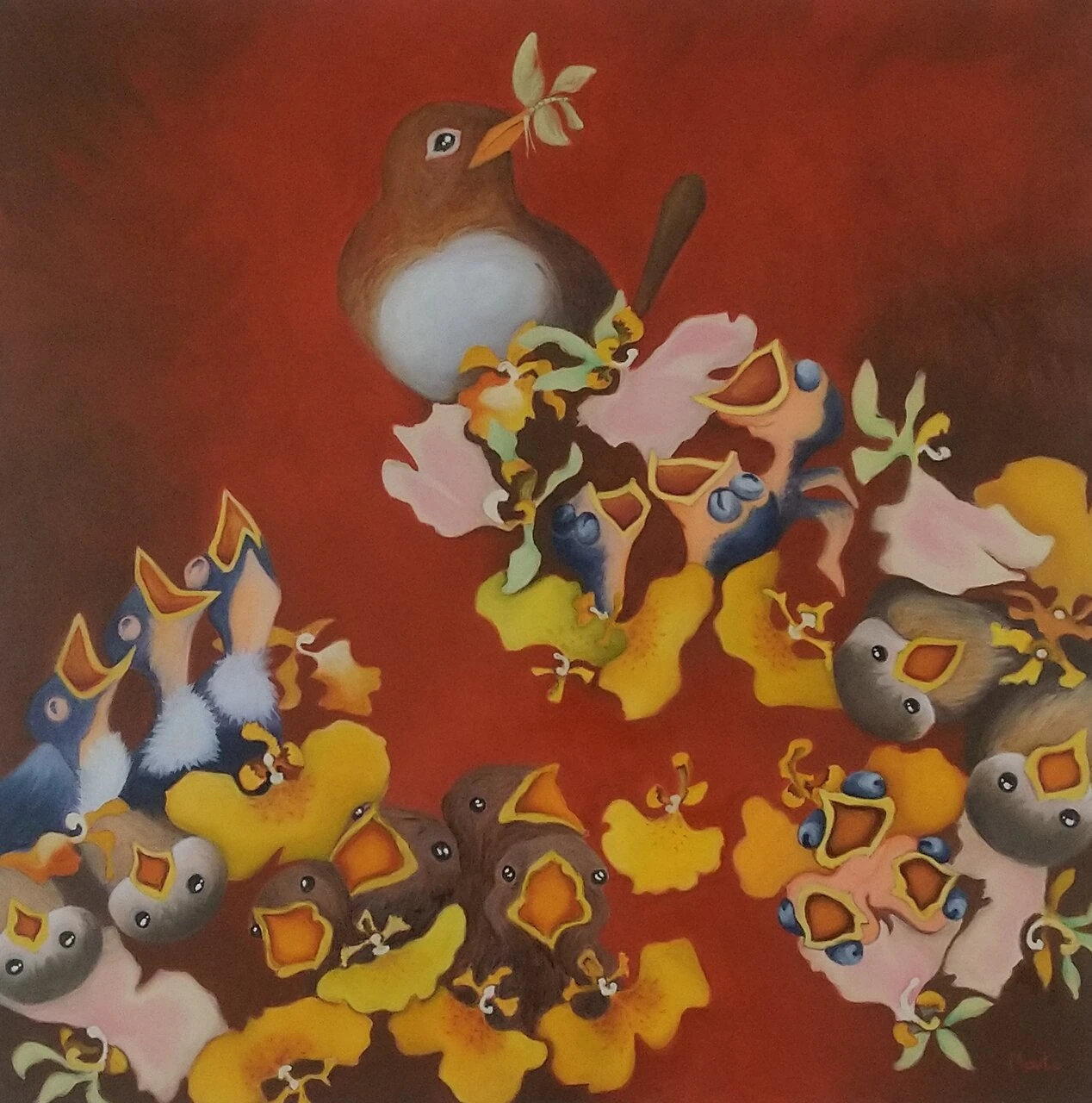 Moute - Mental Load painting