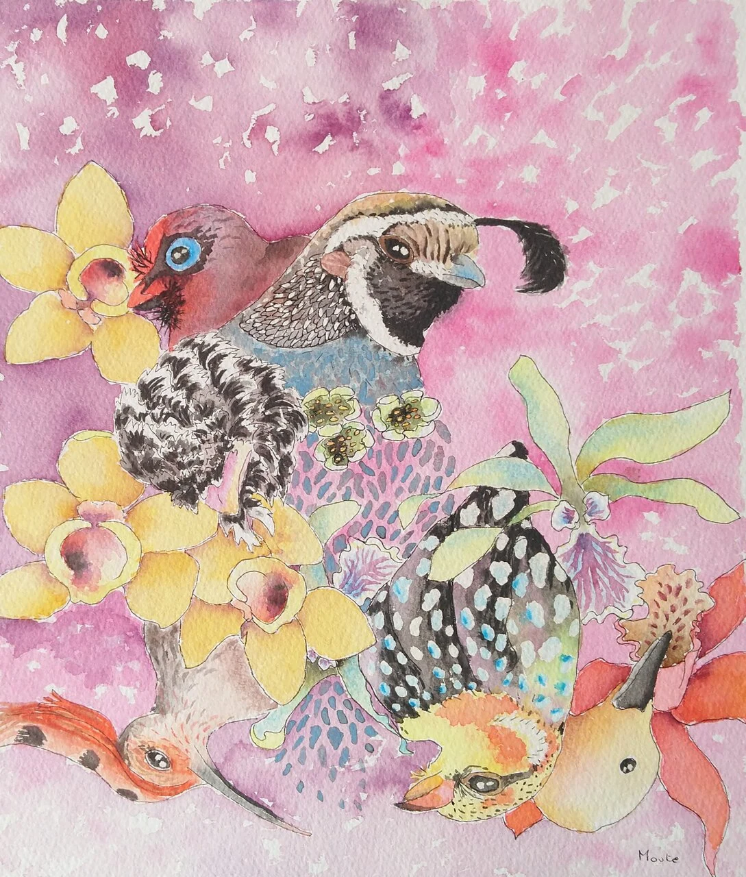 Moute - Mischievous drawing