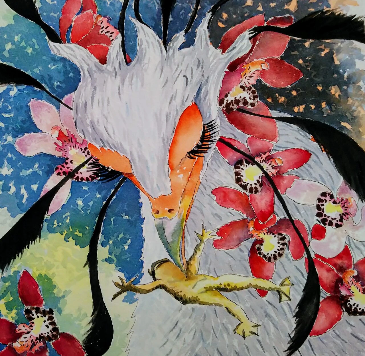 Moute - Rebel drawing